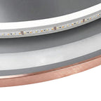 Zrcadlo LED 100cm MMJ BRUSH COPPER  9