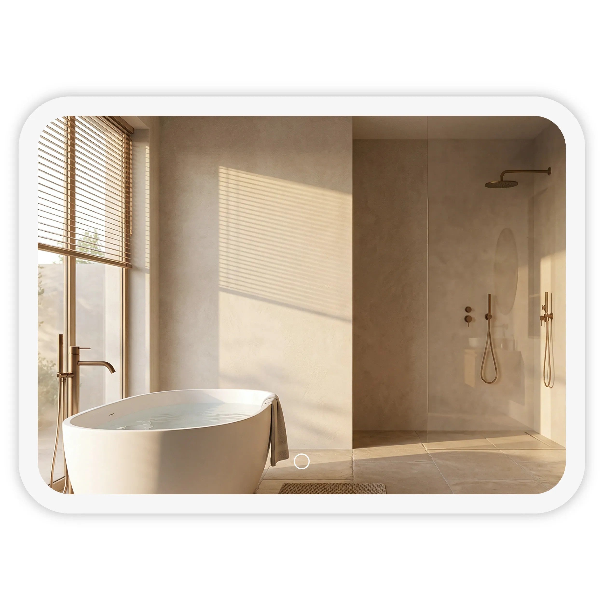 Zrcadlo LED 80x60cm TOP-3  9