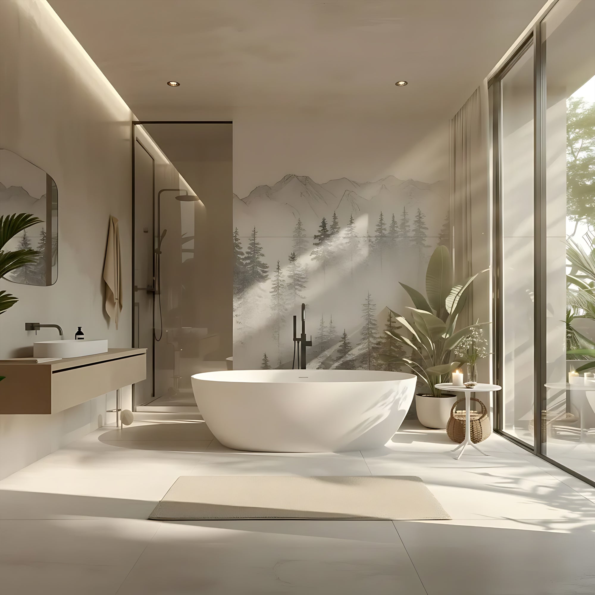 Volně stojící akrylátová vana ROMA 170  1