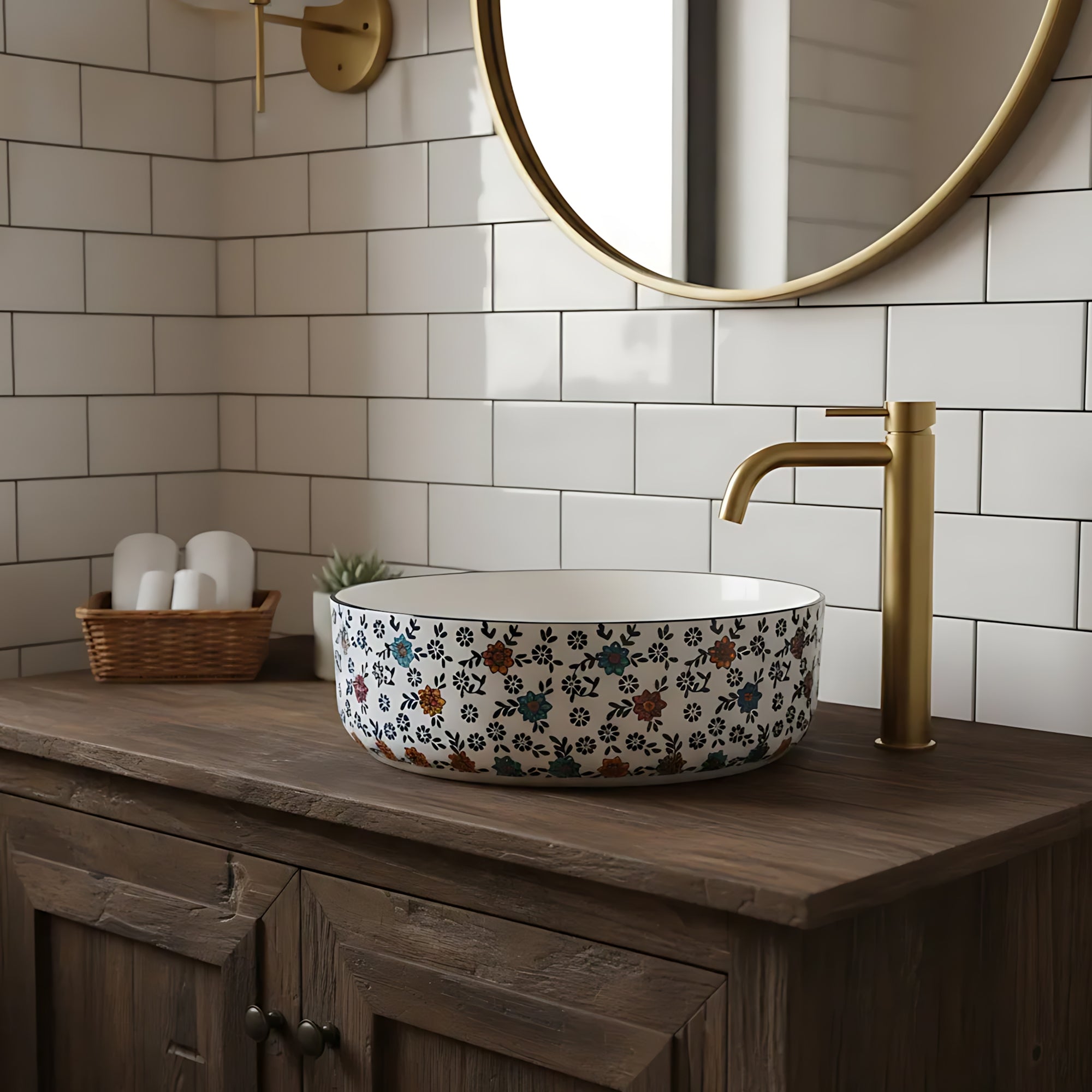 Umyvadlo na desku Rea Stefania  2