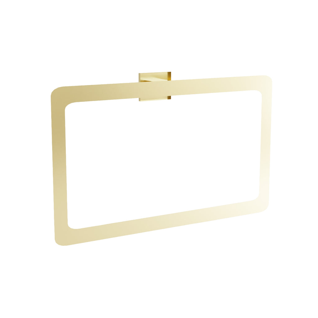 Koupelnový věšák Ring 210 OSTE BRUSH GOLD  1