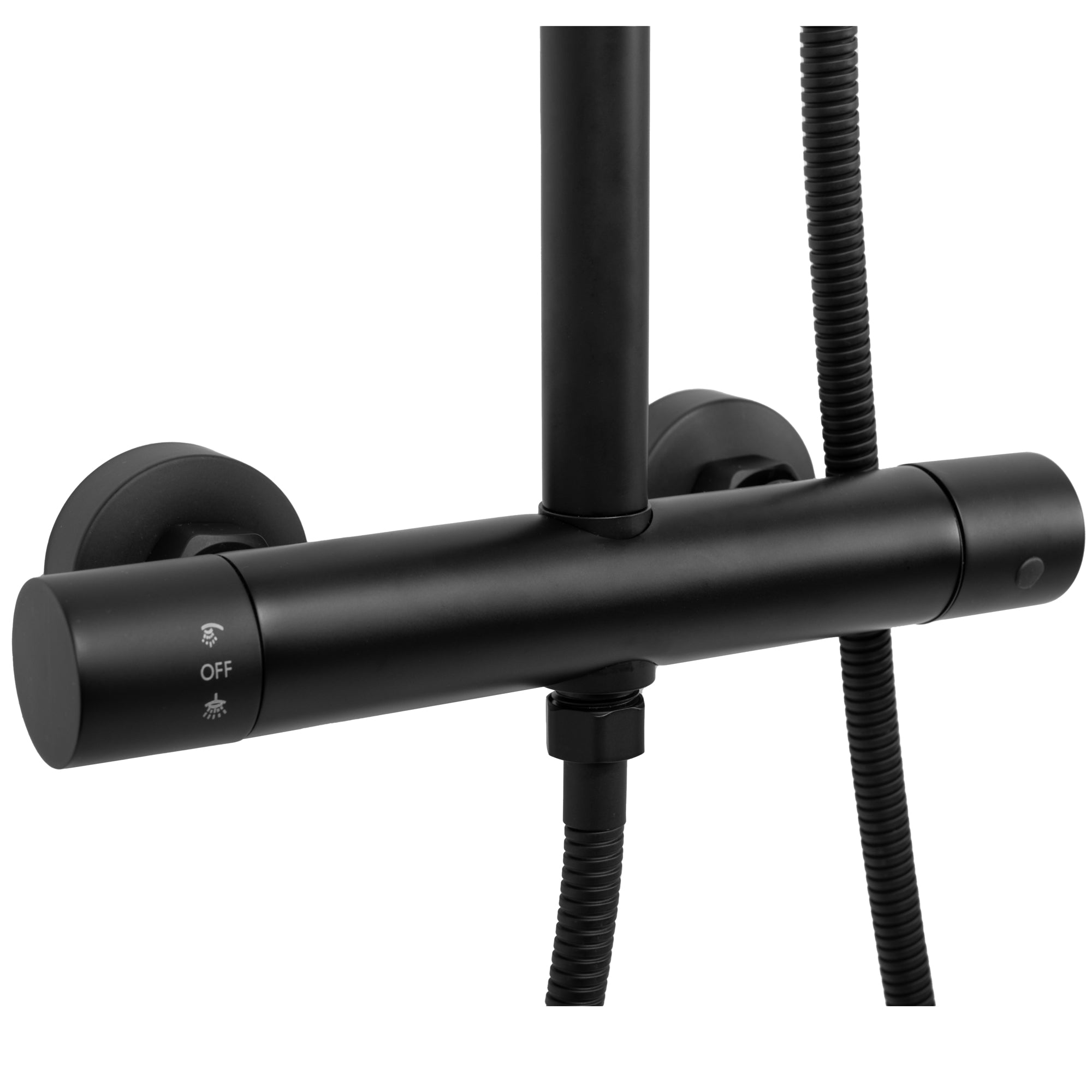 Sprchový set s termostatem REA VINCENT Black  2