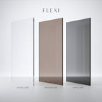 Sprchová zástěna Rea Flexi Grey / Brush Gold 90  8