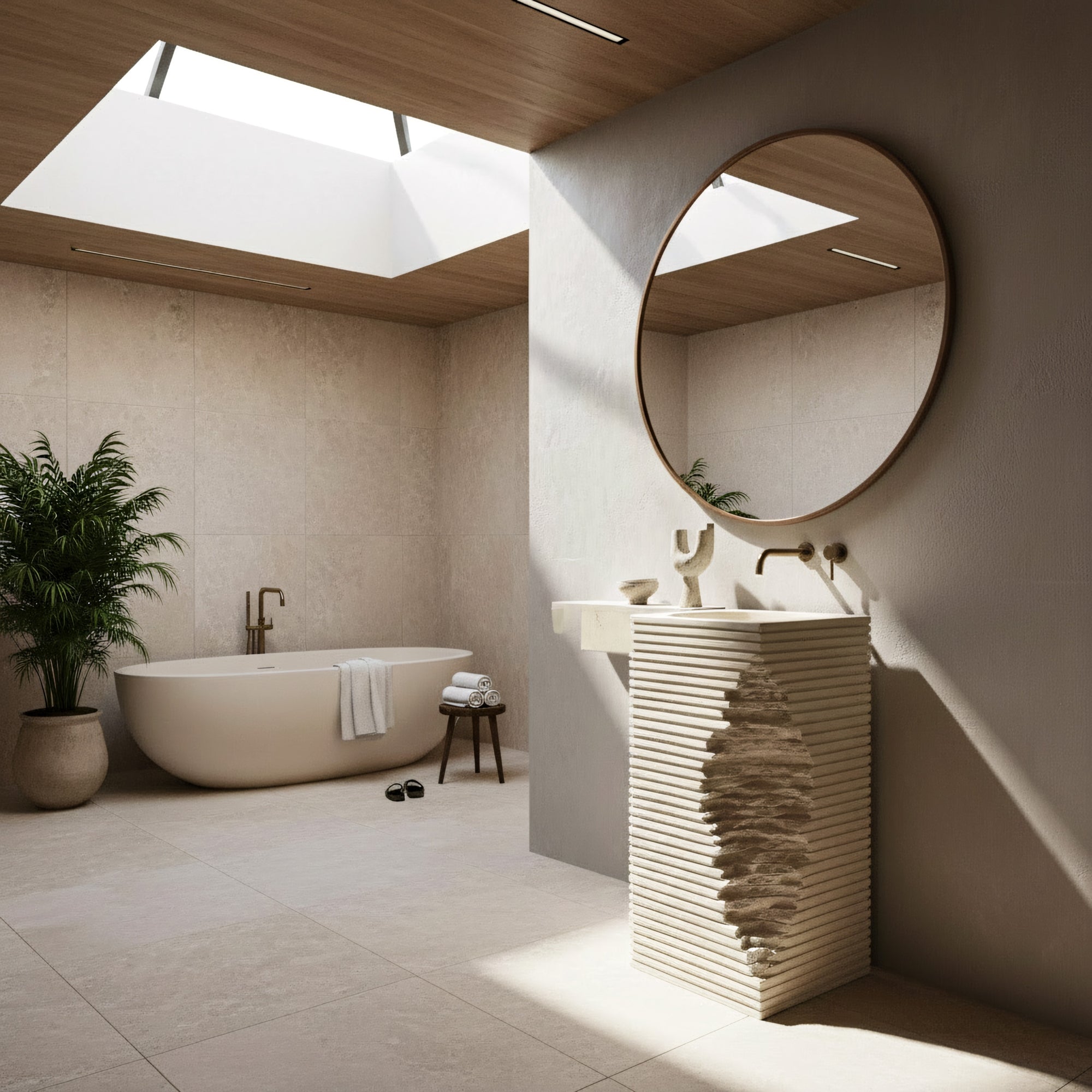 Volně stojící umyvadlo REA Travena Square  3