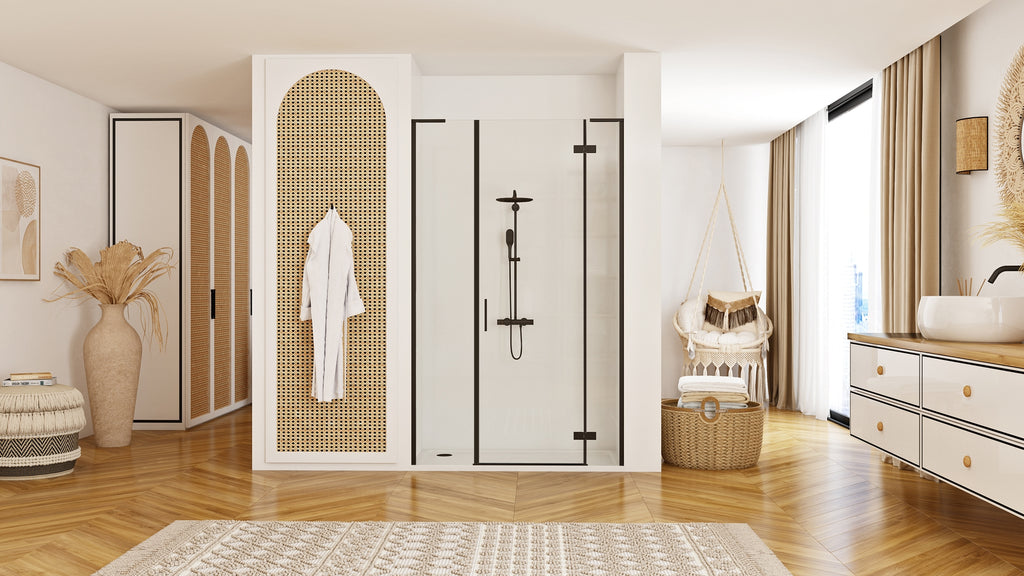 Sprchové Dveře Rea Hugo 120 Black  4