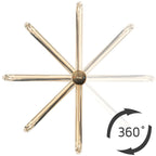 Koupelnová baterie Rea Lugano Slim Brush Gold High  5