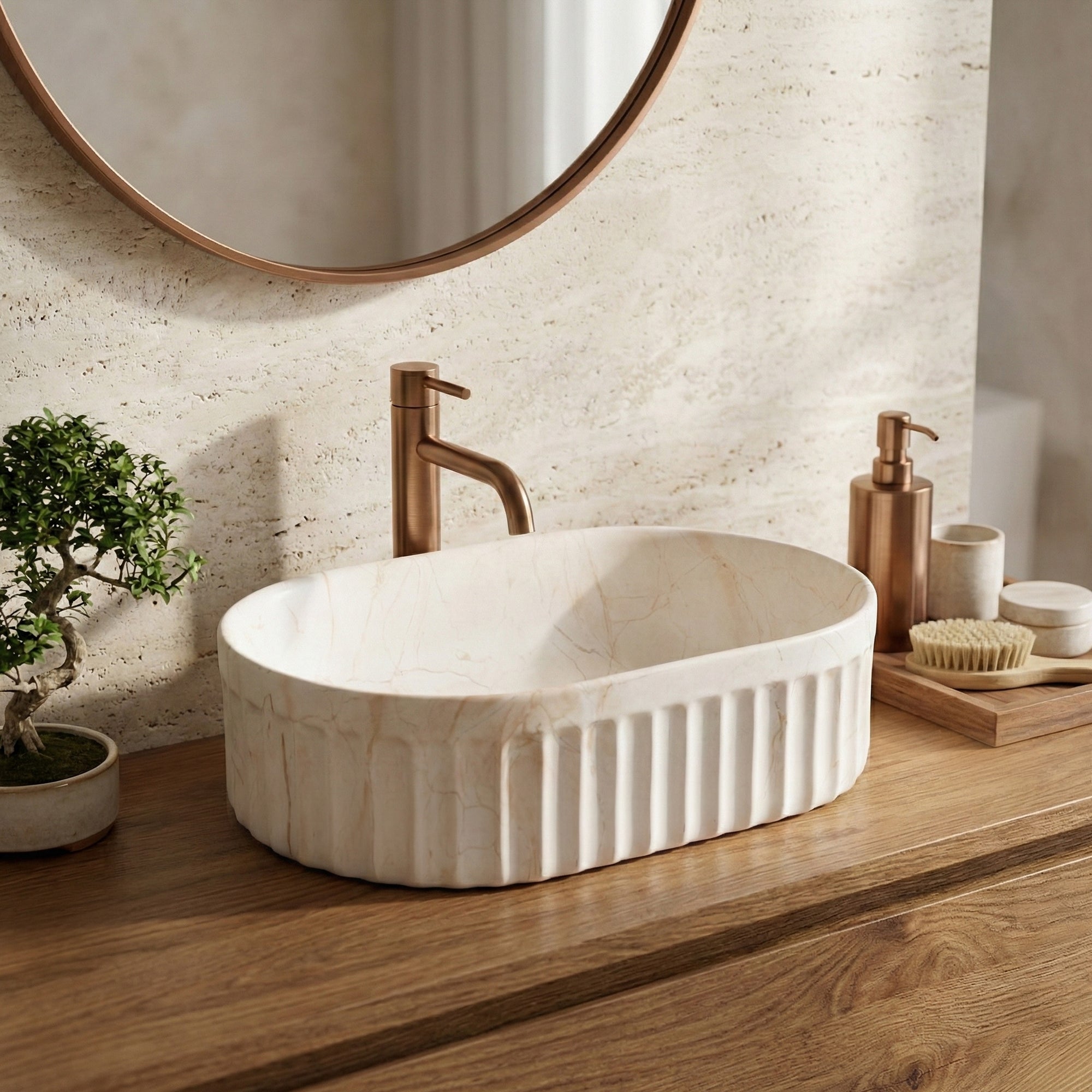 Umyvadlo na desku REA Georgia  1