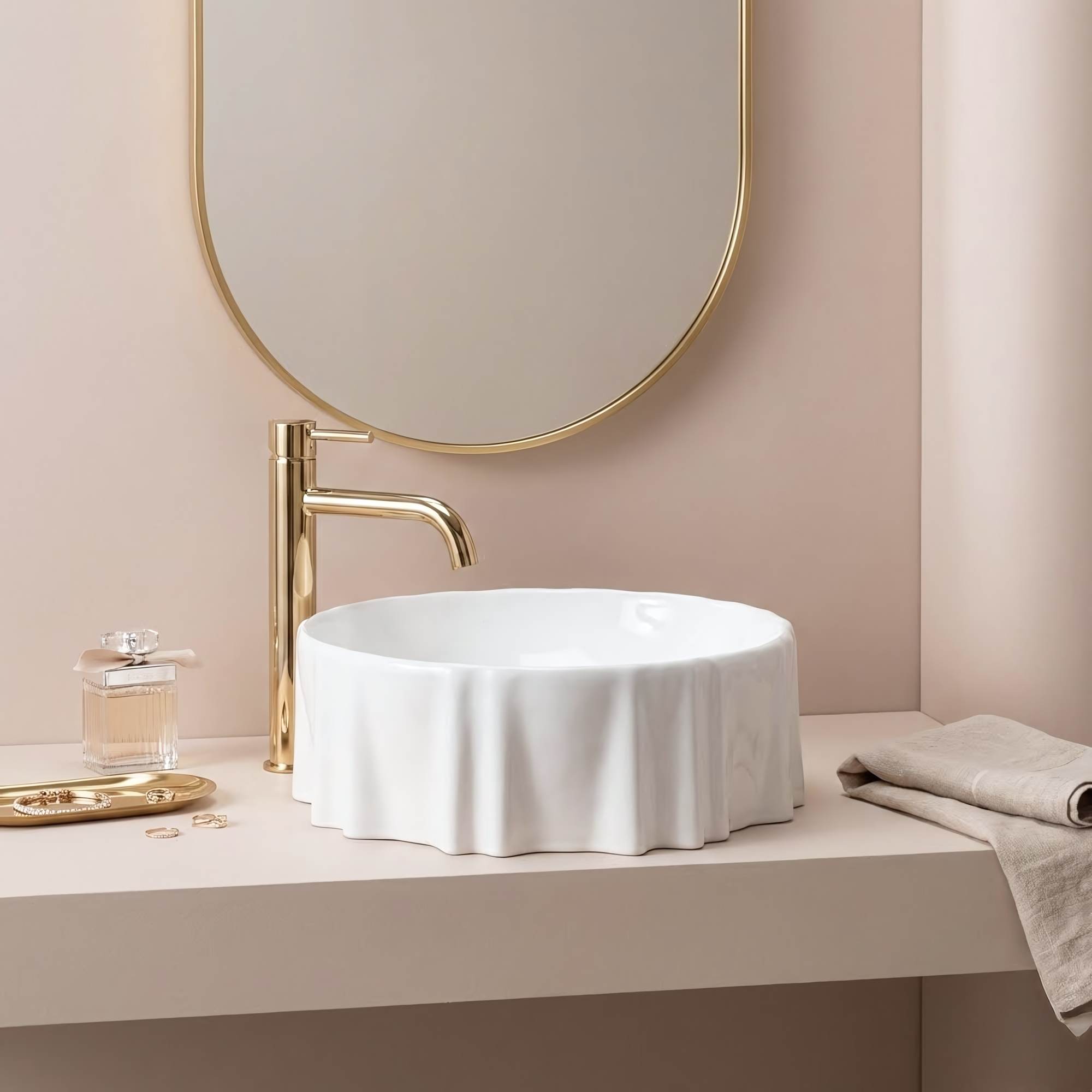 Umyvadlo na desku REA Anastazja  2