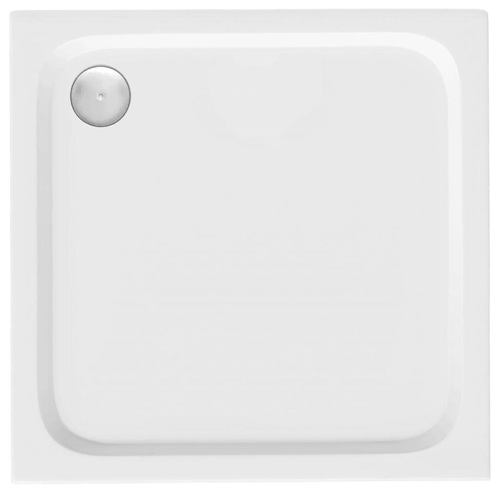 Sprchová akrylová vanička Rea Belmond White 80x80  1