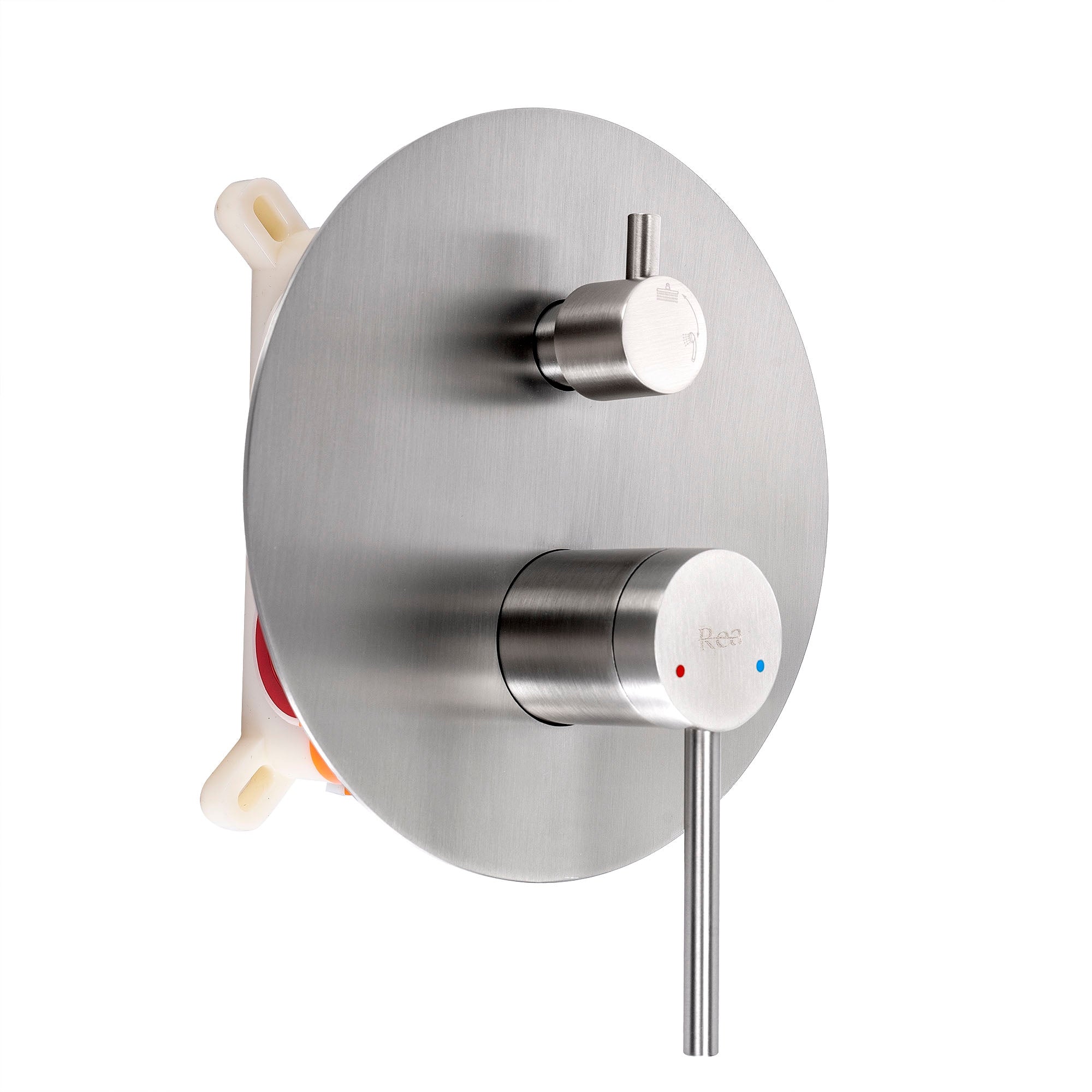 Podomítková sprchová sada Rea Foss Clif Nickel Brush + BOX  2