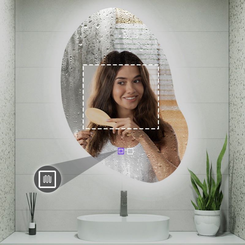 Zrcadlo LED 80x60cm CLOUD C  7
