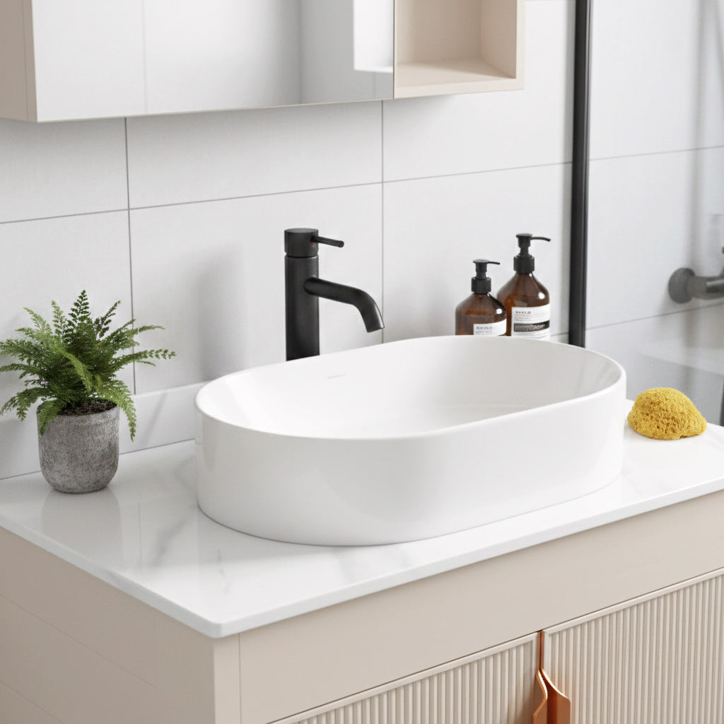 Koupelnová sestava nábytku s deskou Modo 60cm Beige  4
