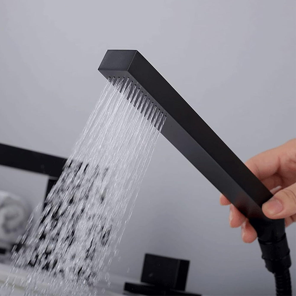 Třídílná vanová baterie REA GLEN - matná černá  6