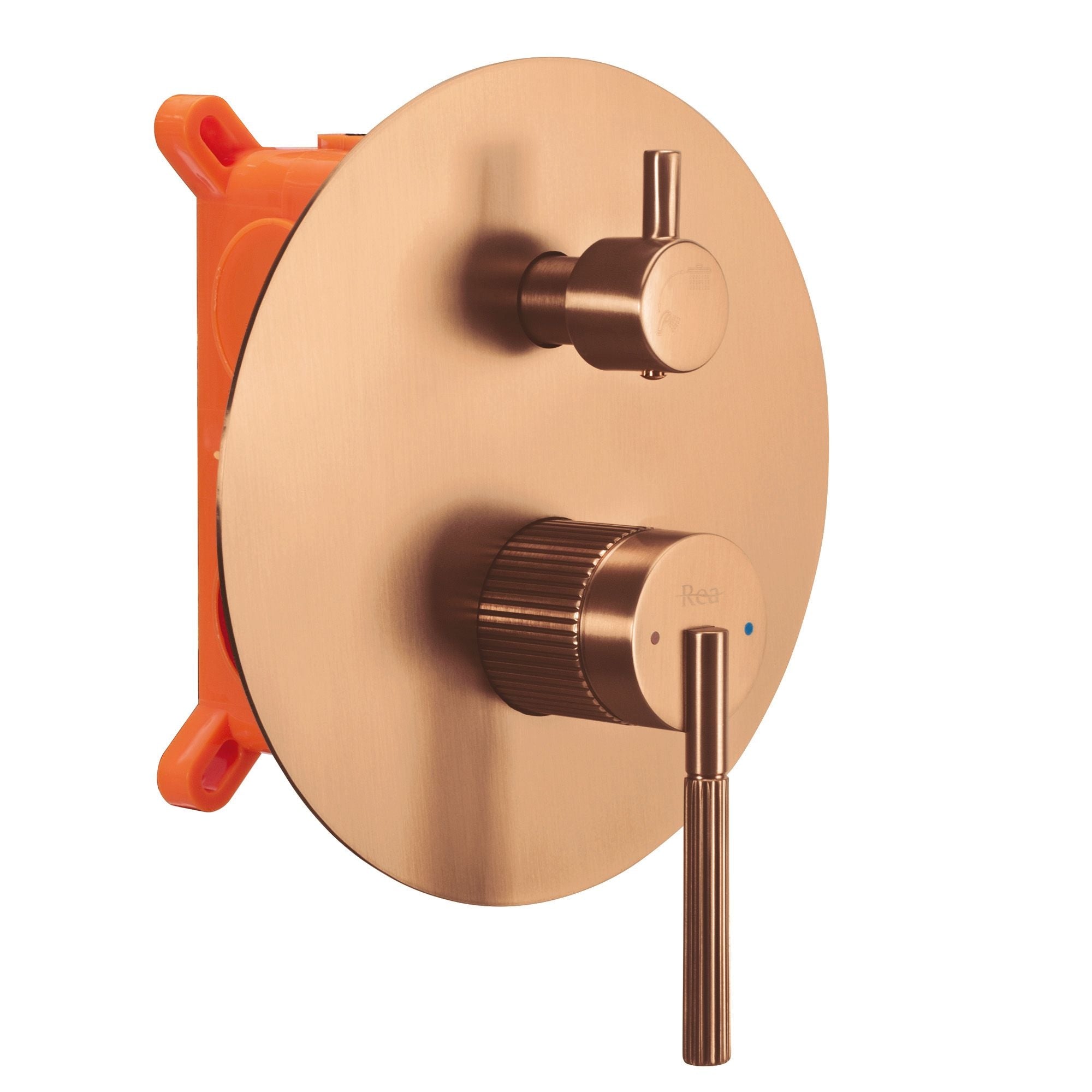 Podomítková sprchová sada Rea Argon Brush Copper  + BOX  7