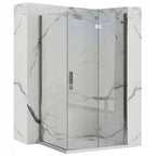 Sprchová kabina Rea Molier Chrom 100x80  1