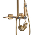 Sprchový set REA HELIX Brush Gold  11