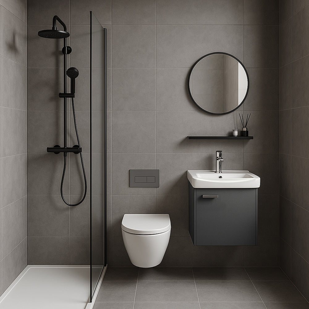 Sada koupelnového nábytku s umyvadlem Molly 40cm Grey  2