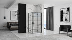 Sprchová kabina Rea Molier Black Double 80x100  5