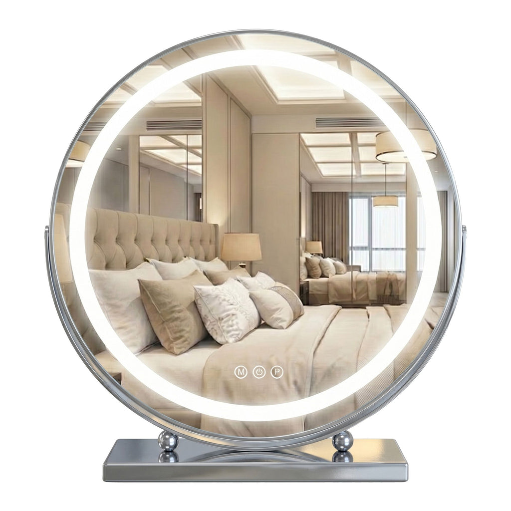 Zrcadlo LED MAKE-UP Chrome 50 cm  1