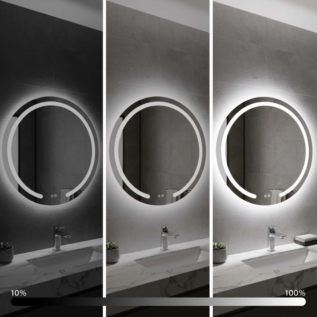 Zrcadlo LED 70cm Modern  6