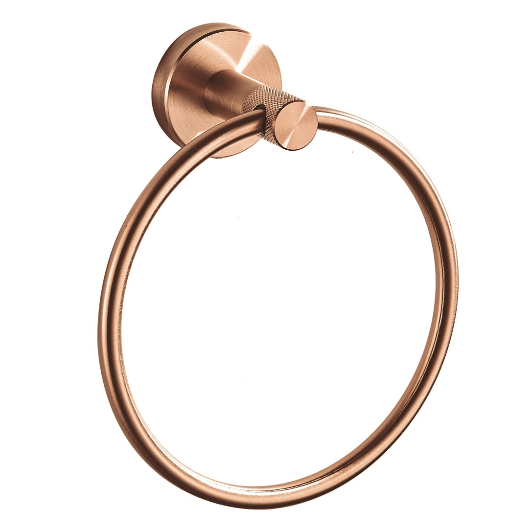 Koupelnový věšák Ring 6610 Modern Brush Copper  3
