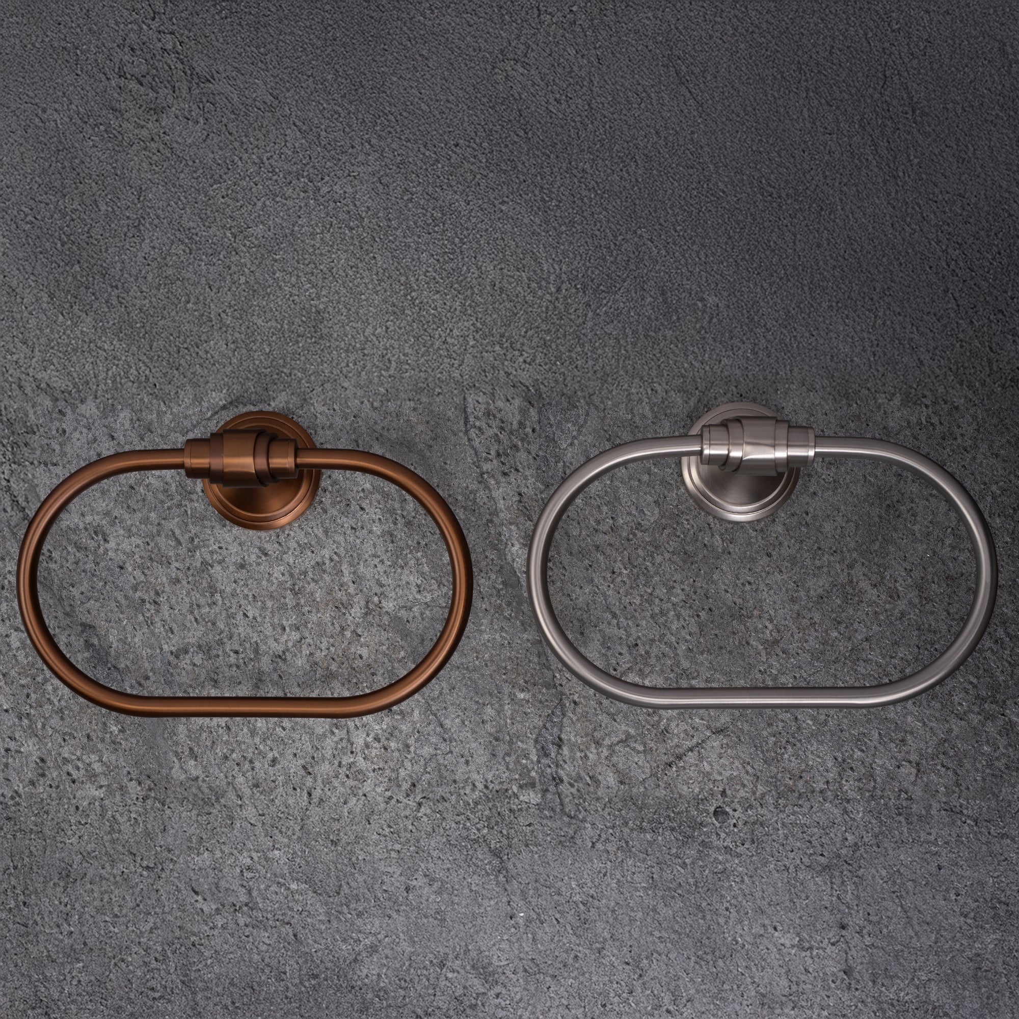 Koupelnový věšák RING 16101 Aristo Brushed Gold  3