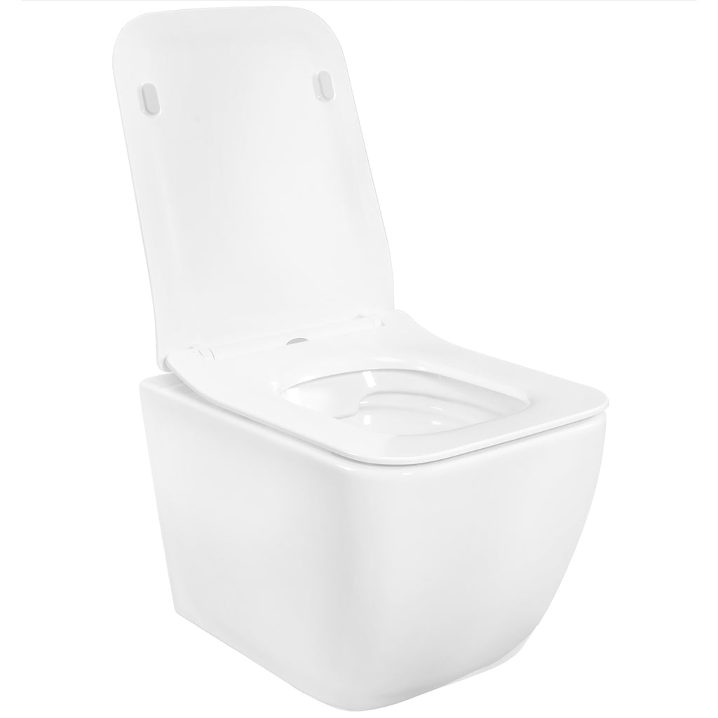 Závěsná WC mísa REA MARTIN SLIM RIMLESS DUROPLAST  5
