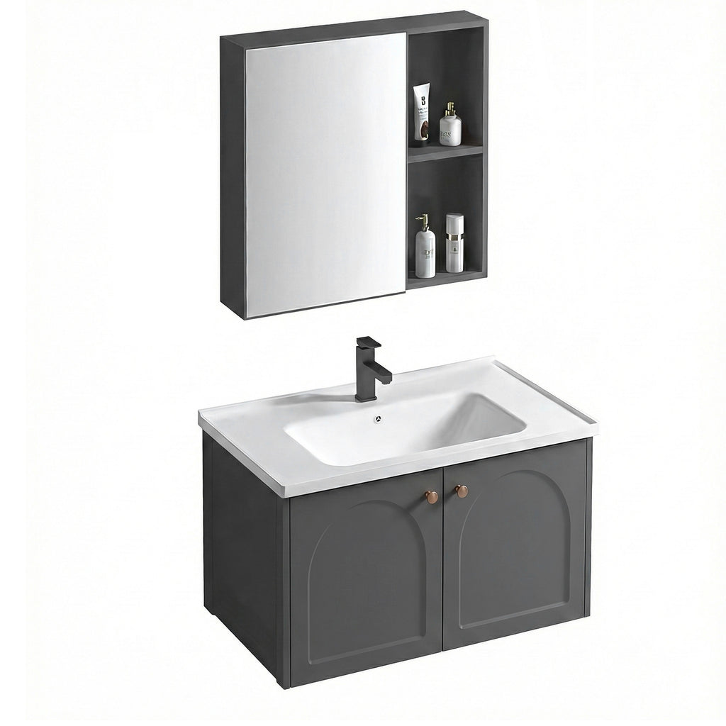 Sada koupelnového nábytku s umyvadlem Denver 60cm Grey  2