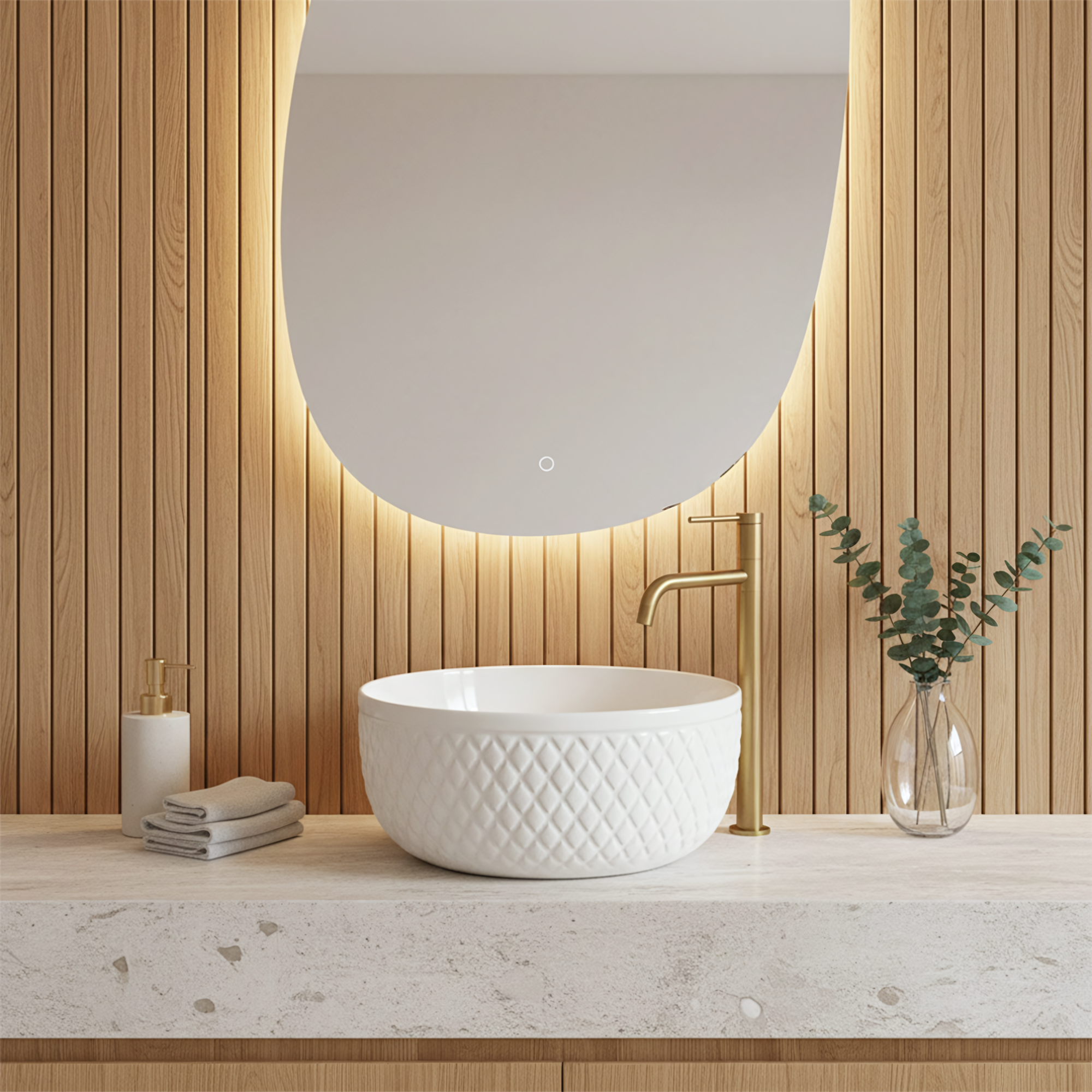 Umyvadlo na desku REA Galaxy  2