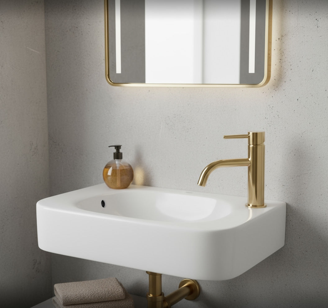 Umyvadlo na desku / nástěnné REA Odetta  2