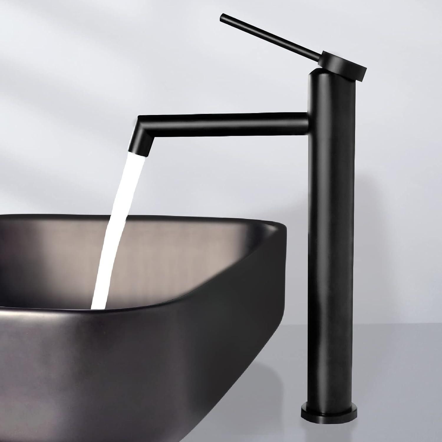 Umyvadlová baterie Rea Foss BLACK Matt High  8