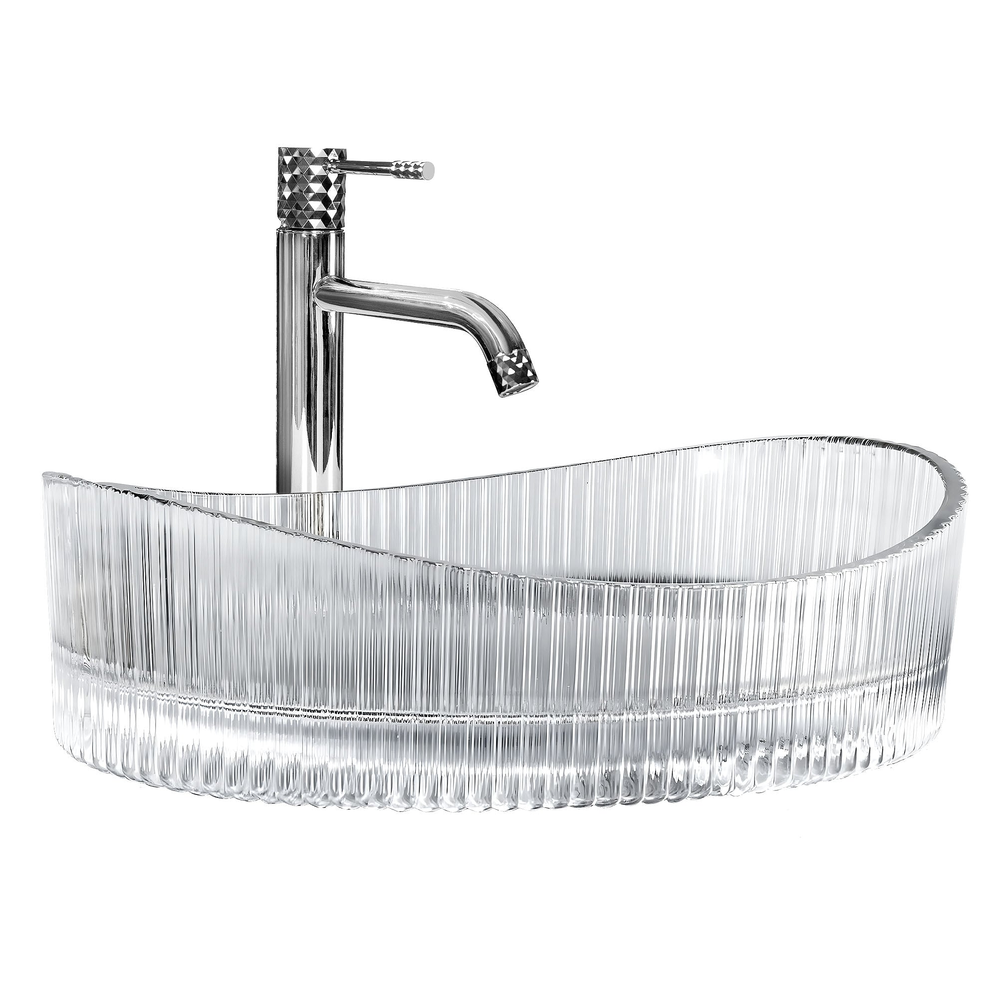Umyvadlo na desku Rea Harper Transparent  10
