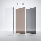 Sprchová zástěna Rea Flexi Grey / Chrome 80  8