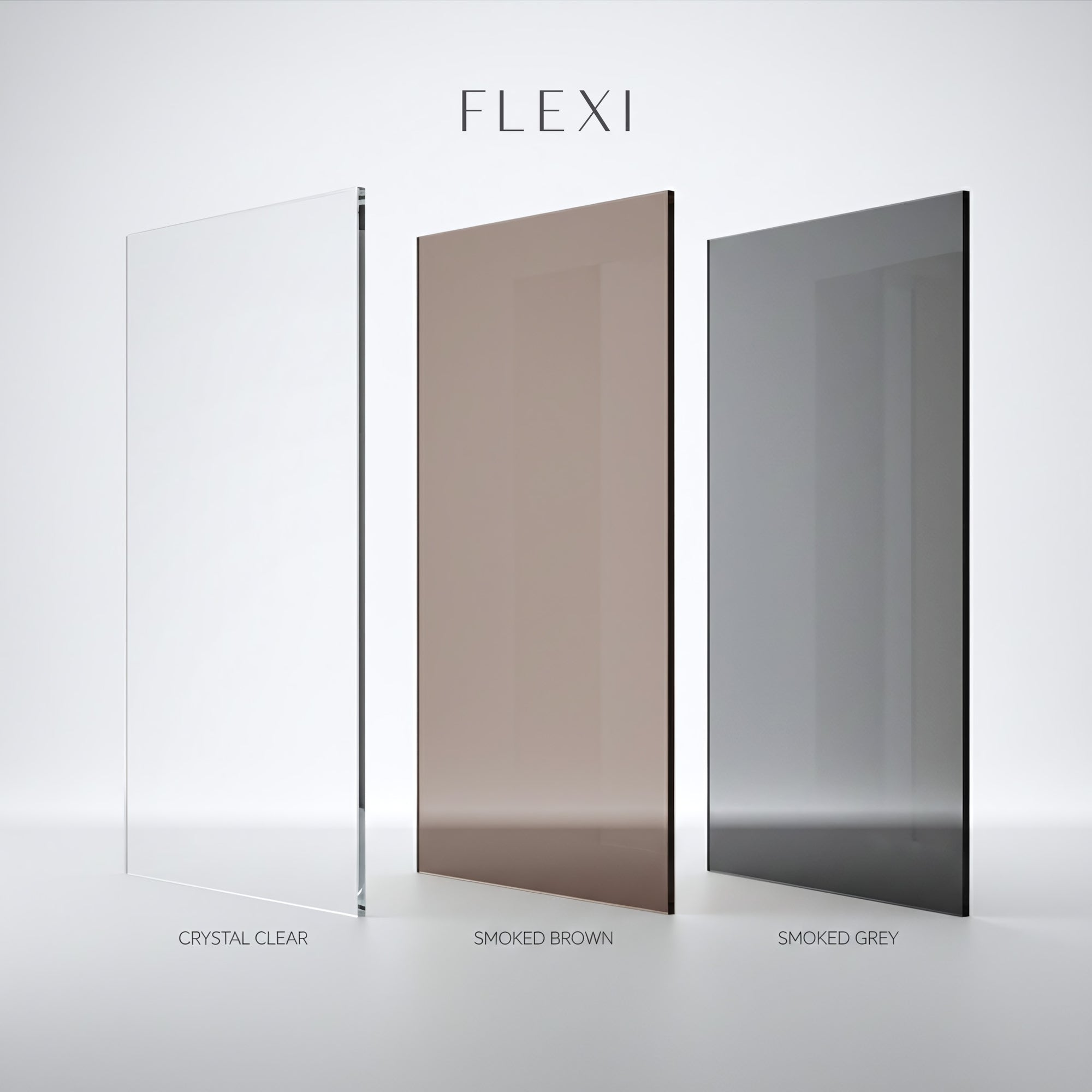 Sprchová zástěna Rea Flexi Grey / Chrome 80  8