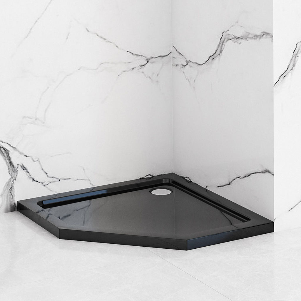 Sprchová vanička Rea Diamond 90x90 - černá  10