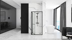 Sprchový kout Rea Space In ČERNÝ 80x100 Se sprchovou vaničkou Savoy black 6