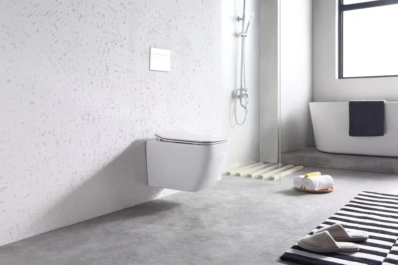 Závěsná WC mísa REA MARTIN SLIM RIMLESS DUROPLAST  9