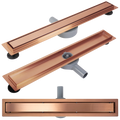 Odtokový žlab REA Neox pro Brushed Copper 60  1