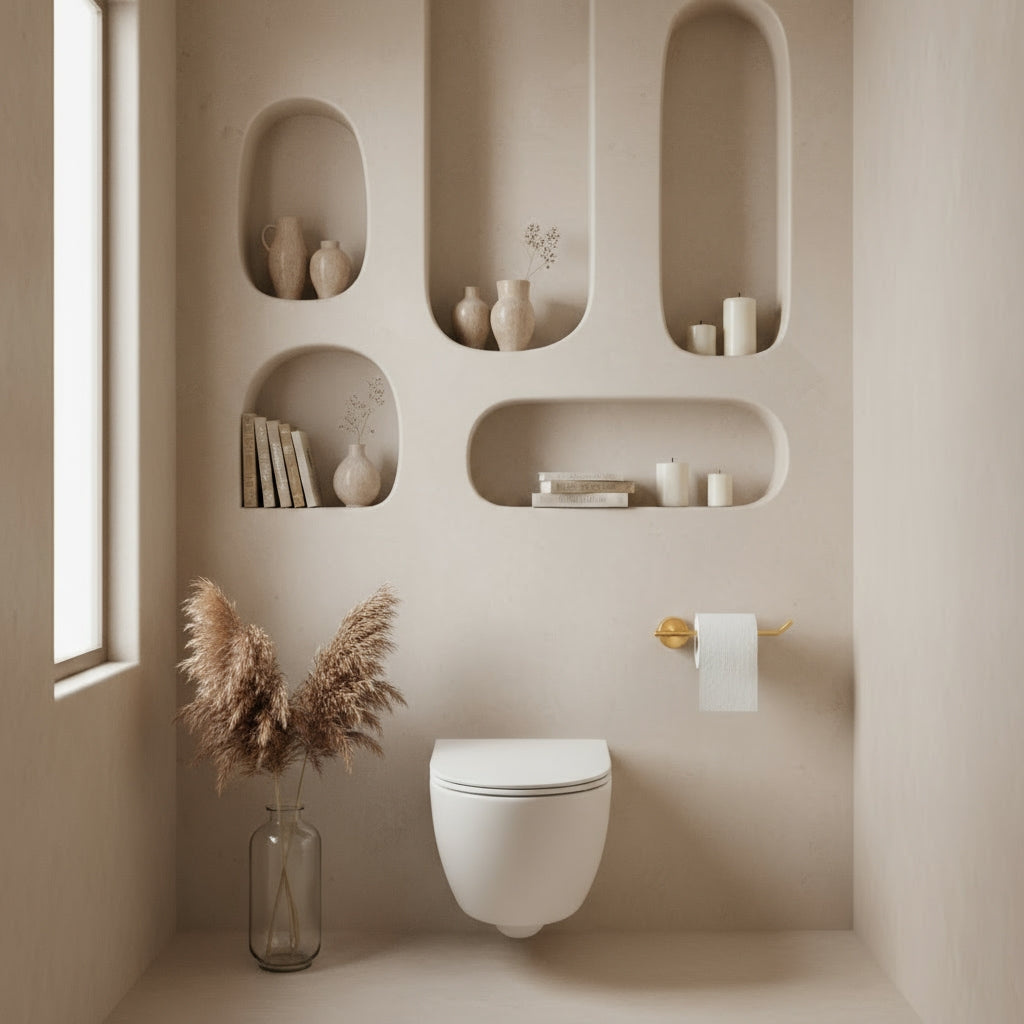 Držák na toaletní papír Tomi 5809 Brush Gold  4