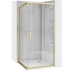Sprchový kout REA City 80x80 Gold Brush Se sprchovou vaničkou Savoy black 11