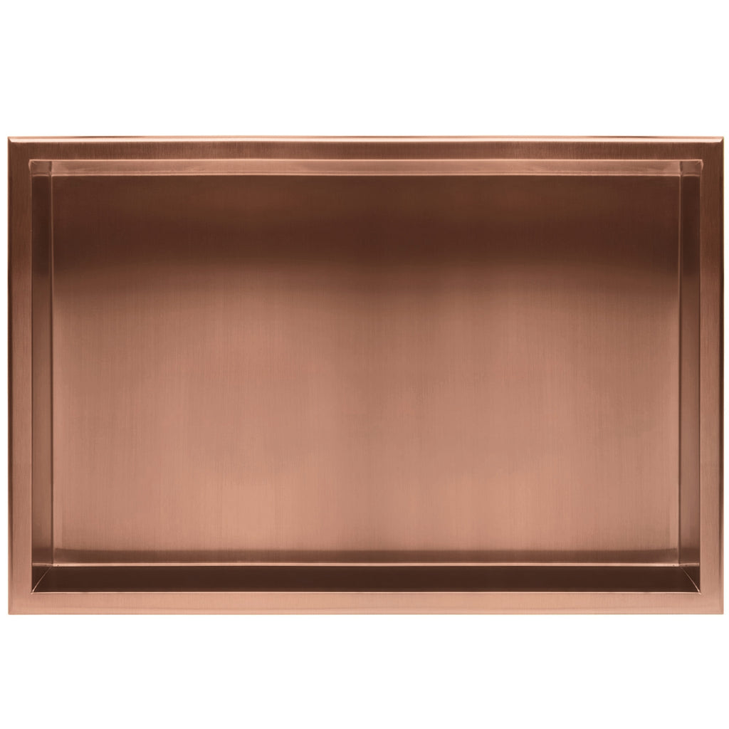 bathroom shelf 30x60 brush copper  4