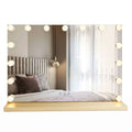 Zrcadlo LED HOLLYWOOD L.Gold  1