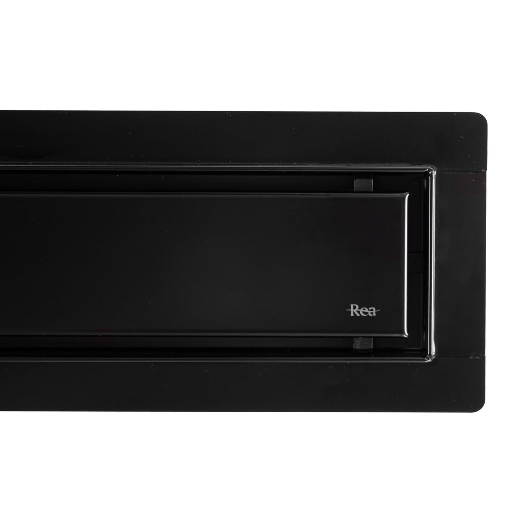 Odtokový žlab REA Neox Superflow Black 80  8