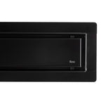 Odtokový žlab REA Neox Superflow Black 80  8