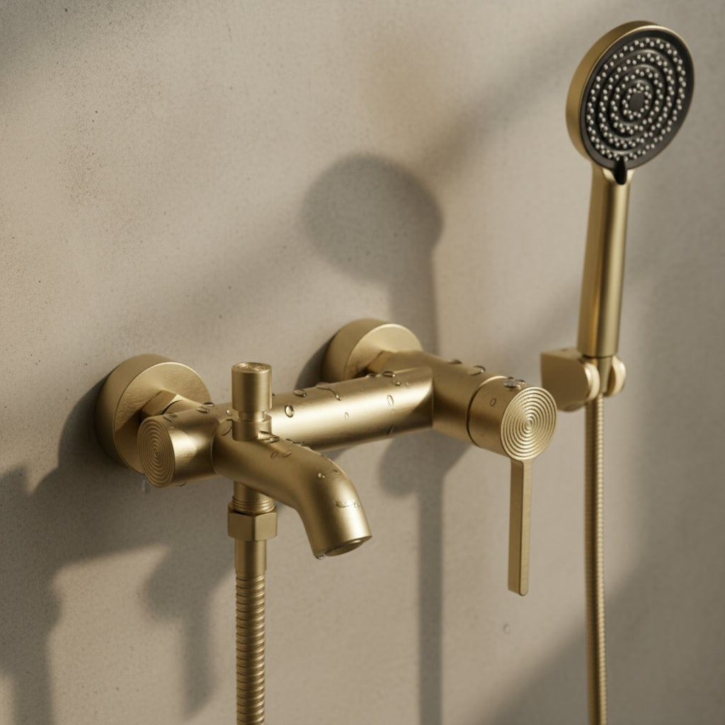 Vanová baterie Rea FOSTER Gold  Brush  8
