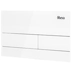 Ovládací tlačítko k podomítkovým systémům WC K011A-Q Rea T White Glass  2
