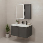 Sada koupelnového nábytku s umyvadlem Monti 60cm Grey  3