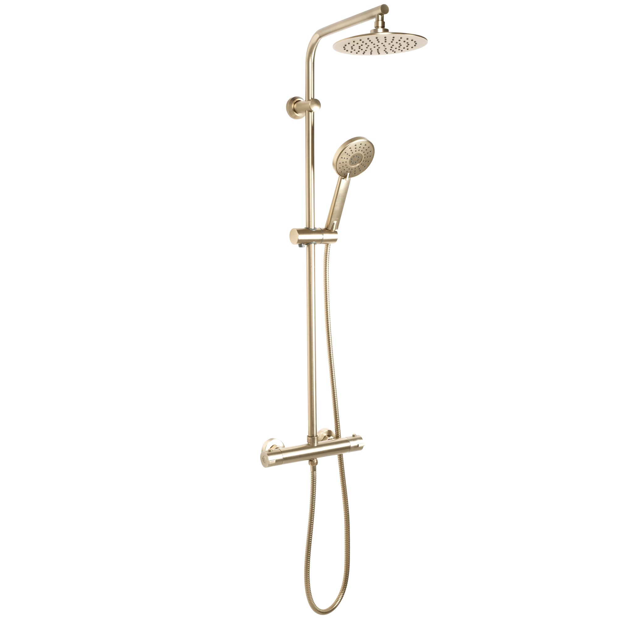Sprchová sada s termostatem REA Bliss brush gold  5
