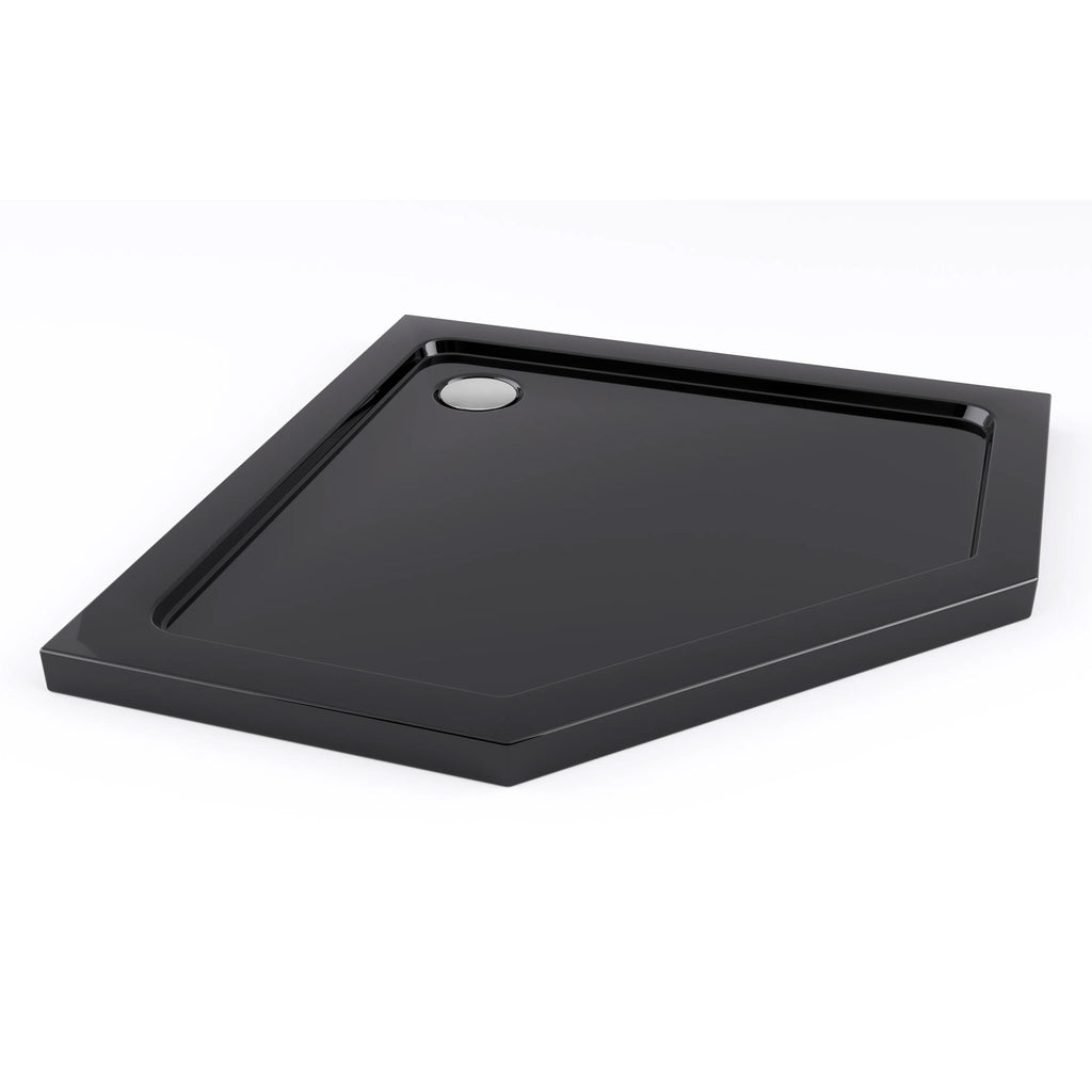Sprchová vanička Rea Diamond 90x90 - černá  5