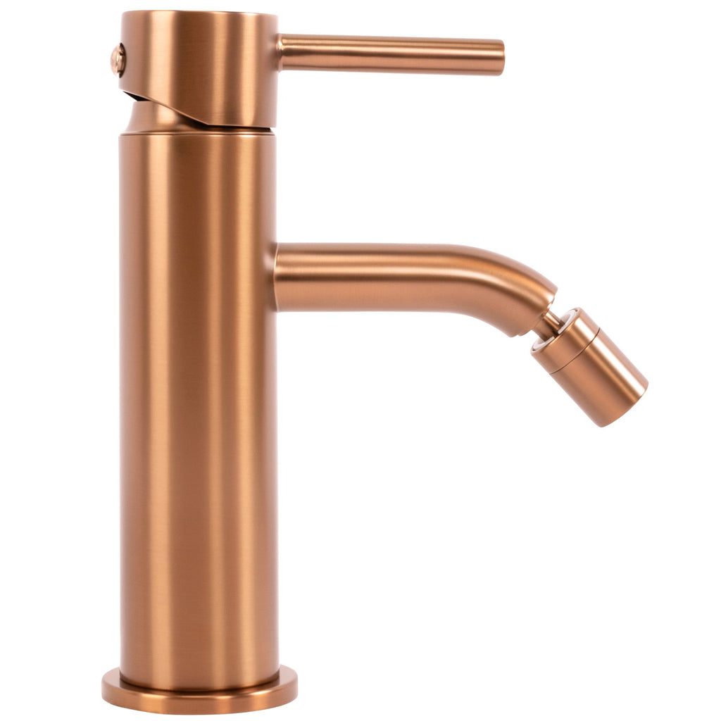 Bidetová baterie REA Lungo Copper Brush  8